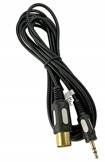 Vitalco din 5 pin / jack 3,5 kabelis 3,0m
