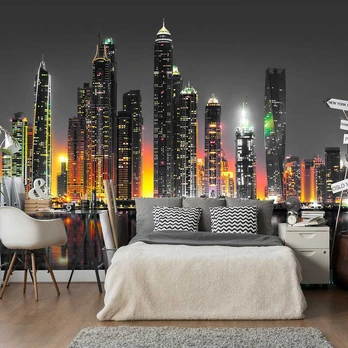 Artgeist Fototapetas - Desert City (Dubai)