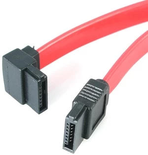Kabelis StarTech SATA12LA1 SATA 7-pin, SATA 7-pin, 0.030 m, raudona