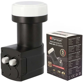 Konwerter LNB TWIN OPTICUM Raudonas 03H PREMIUM