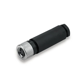 M8 lizdas 4pin, tiesus, 3.5-5mm kabeliui, IP67