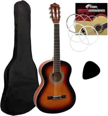 Tiger 3/4 klasikinė gitara, sunburst