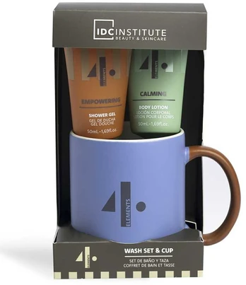 IDC INSTITUTE - Kūno priežiūros rinkinys vyrams (4 ELEMENTS), 3 dalys