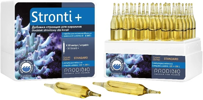 PRODIBIO Stronti+ akvariumo trąša, 1 ampulė