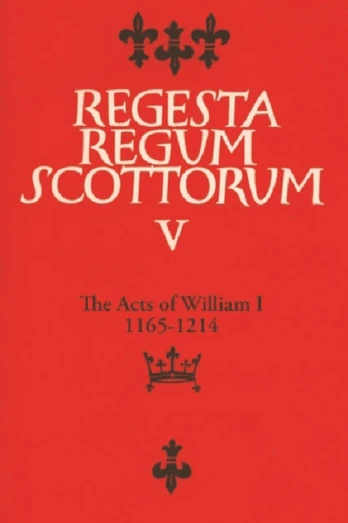Acts of William I (1165-1214)