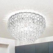 Giogali stiklinis lubinis šviestuvas, 60 cm