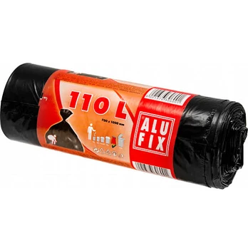 Šiukšlių maišai ALUFIX BS-AX-655100, 110 l, 10 vnt.