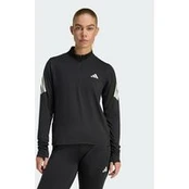 adidas Džemperis adi365 Iconic Running 1/2 Zip Juoda Regular Fit