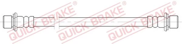 QUICK BRAKE QB25.075 Brake hose