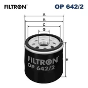 Alyvos filtras FILTRON OP 642/2 kaina