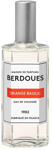 Parfums Berdoues, Oranžinis Basilic, Eau De Cologne, Unisex, 125 ml