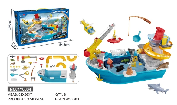 Fun Ship with Slide + Accessories