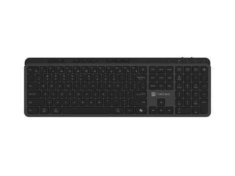 NATEC MEDUSA US WIRELESS BT+ 2.4GHZ X-SCISSORS SLIM KEYBOARD