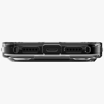 Dėklas UNIQ Heldro Air Case for iPhone 17 Pro Max Magclick Charging Juodas