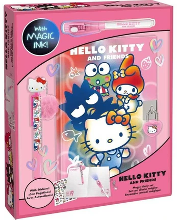 Kids Licensing Hello Kitty Diary + magic pen + topper pen
