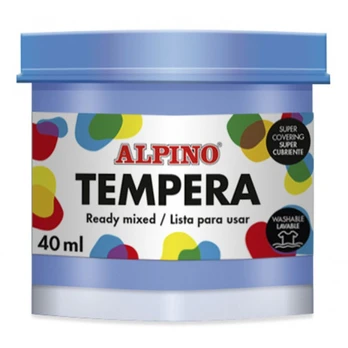 Guašas (tempera) ALPINO, mėlyna, 40 ml