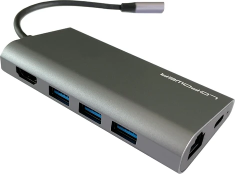 USB šakotuvas LC-Power LC-HUB-MULTI-5, 15 cm