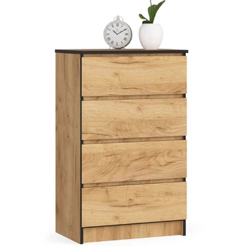 Komoda K 60 cm, ąžuolo