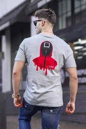 Vyriški pilki marškinėliai Game kaina
