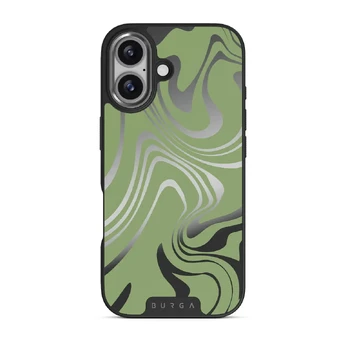Funky Sensation - iPhone 17 Case, Elite Mirror (MagSafe) / Gunmetal