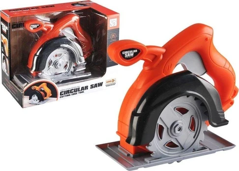 Leantoys Lean Handyman's Circular Saw Tools Oranžinis