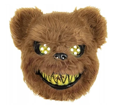 Helovyno kaukė Maskara, ruda