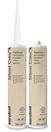 Silmat Color KK 107 - 290 ml matinis silikoninis hermetikas antipelėsinis