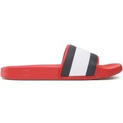 Tommy Hilfiger Šlepetės Rubber Th Flag Pool Slide FM0FM04263 Raudona