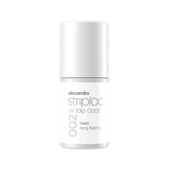 Alessandro STRIPLAC TOP COAT MAT matinis viršutinis sluoksnis 6,5 ml