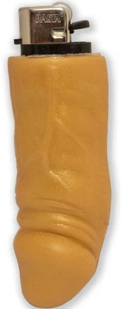 DIABLO PICANTE - GOLDEN PENIS-SHAPED RECHARGEABLE LIGHTER