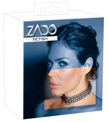 Zado Leder Halsfessel Kette antkaklis/pavadėlis
