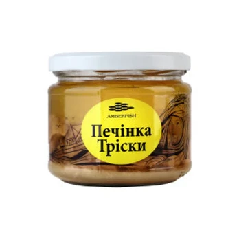 Menkių kepenėlės AMBERFISH, 250 g