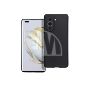 Dėklas telefonui Matt skirtas Huawei Nova 10 Pro, juodas kaina