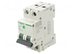 Circuit breaker | 230/400VAC | Inom: 6A | Poles: 2 | Charact: C | 6kA kaina