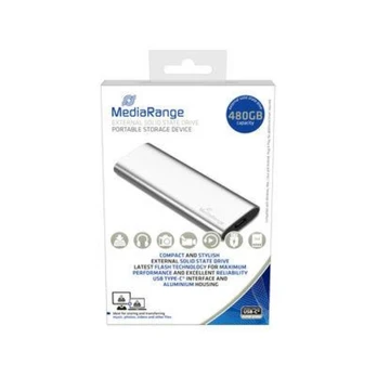 External SSD|MEDIARANGE|Read speed 450 MB/s|Write speed 420 MB/s|Form factor M.2|NVMe Yes| 480 GB|MR1102