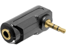 Adapteris Delock Audio Stereo 3.5 mm 3 pin plug > jack angled kaina