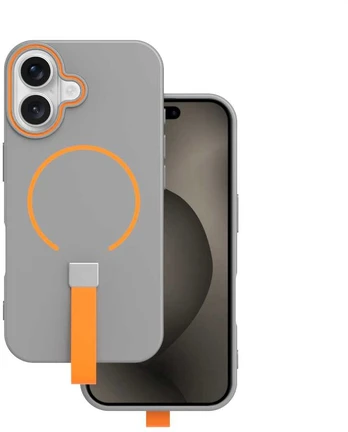 Dėklas Telforceone Loop Thin Mag case for iPhone 17 Air 6,6' pilkas