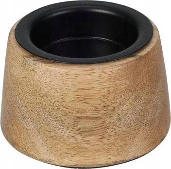 Home Styling Collection Žvakidė iš medžio 7 cm