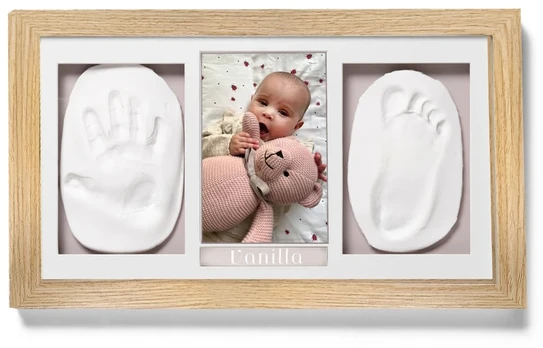Vanilla Copenhagen - Hand & Footprint Frame - Wood - Large