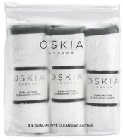 Oskia - 3 x Dual Active Cleansing Cloths kaina