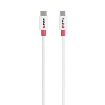 SKROSS USB Kabelis USB-C į USB-C 2.0 Multipack, baltas