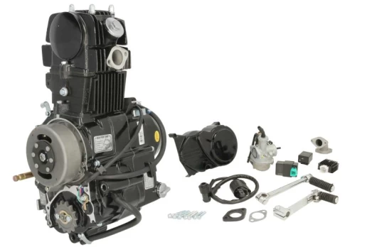 Complete engine (JH125 1P52FMI complete engine (piston diameter 54 mm., manual clutch) the set contains: a carburetor, a regulator) fits: CHIŃSKI SKUTER/MOPED/MOTOROWER/ATV ATV 110cc