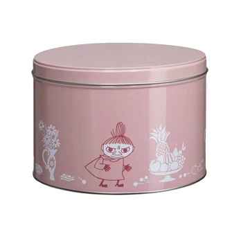 Moomin maisto indelis su dangteliu Little My, rožinis