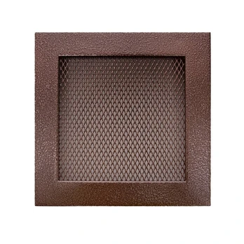 Židinio grotelės Hearth, 17 cm x 17 cm, plienas, vario