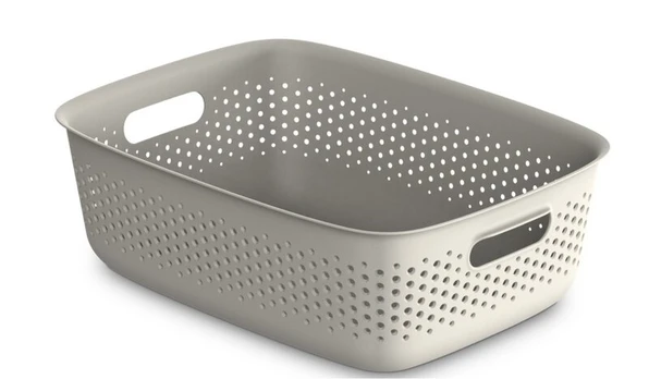 Orplast OpenStore krepšelis, 10 l, 39x29x13 cm, baltas