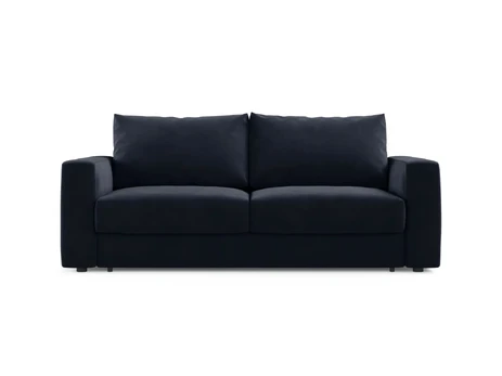 Velvet Sofa With Bed Function, "Grena", 3 Seats, 205x100x90 Made in Europe