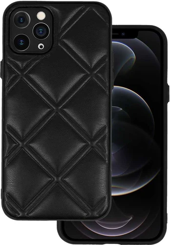 Topt Leather 3D dėklas skirtas Apple iPhone 11 Pro design 3 juodos spalvos