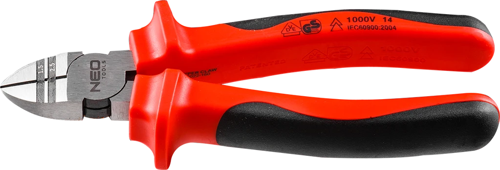 Neo 1000 V šoninės replės 160 mm (01-525)