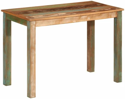 Valgomojo stalas, 110x55x76cm, perdirbtos medienos masyvas