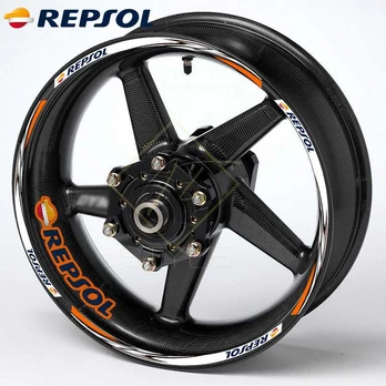 Repsol motociklo ratlankių lipdukai